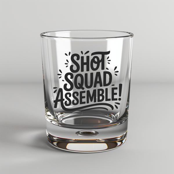 Shot Squad Assemble -  UV DTF Decals