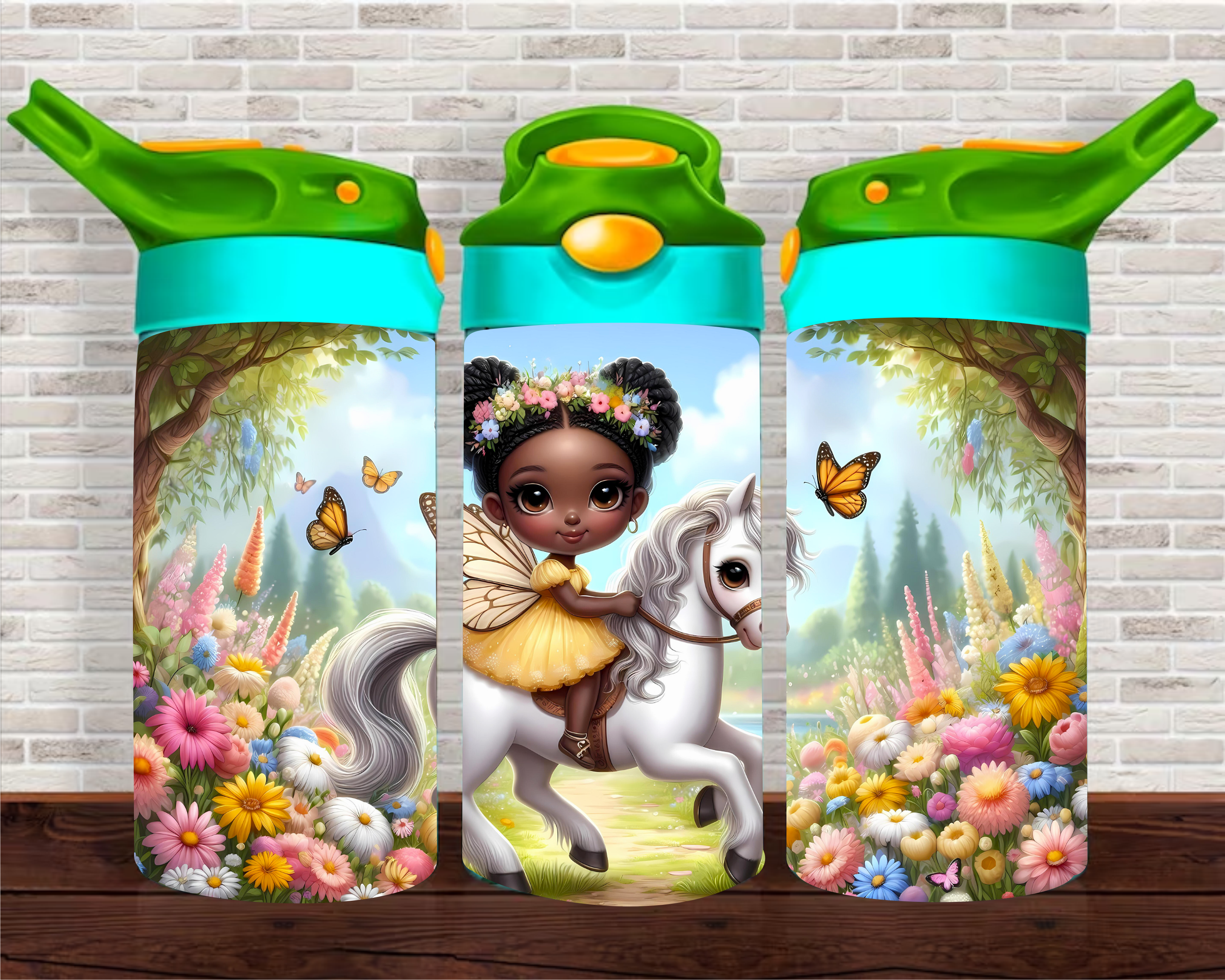 Princess - 12 oz Tumbler Wrap Sublimation Transfers