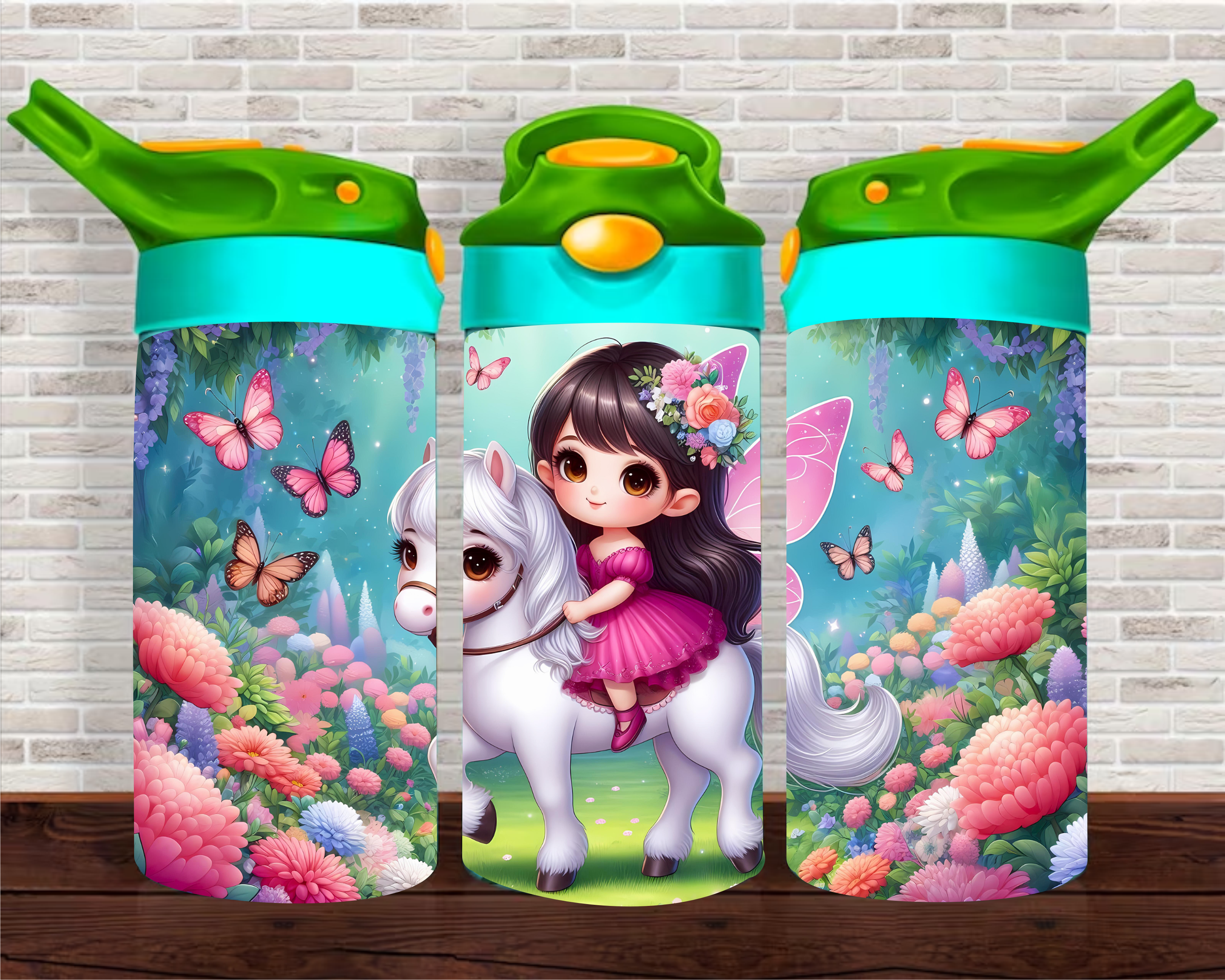 Princess - 12 oz Tumbler Wrap Sublimation Transfers