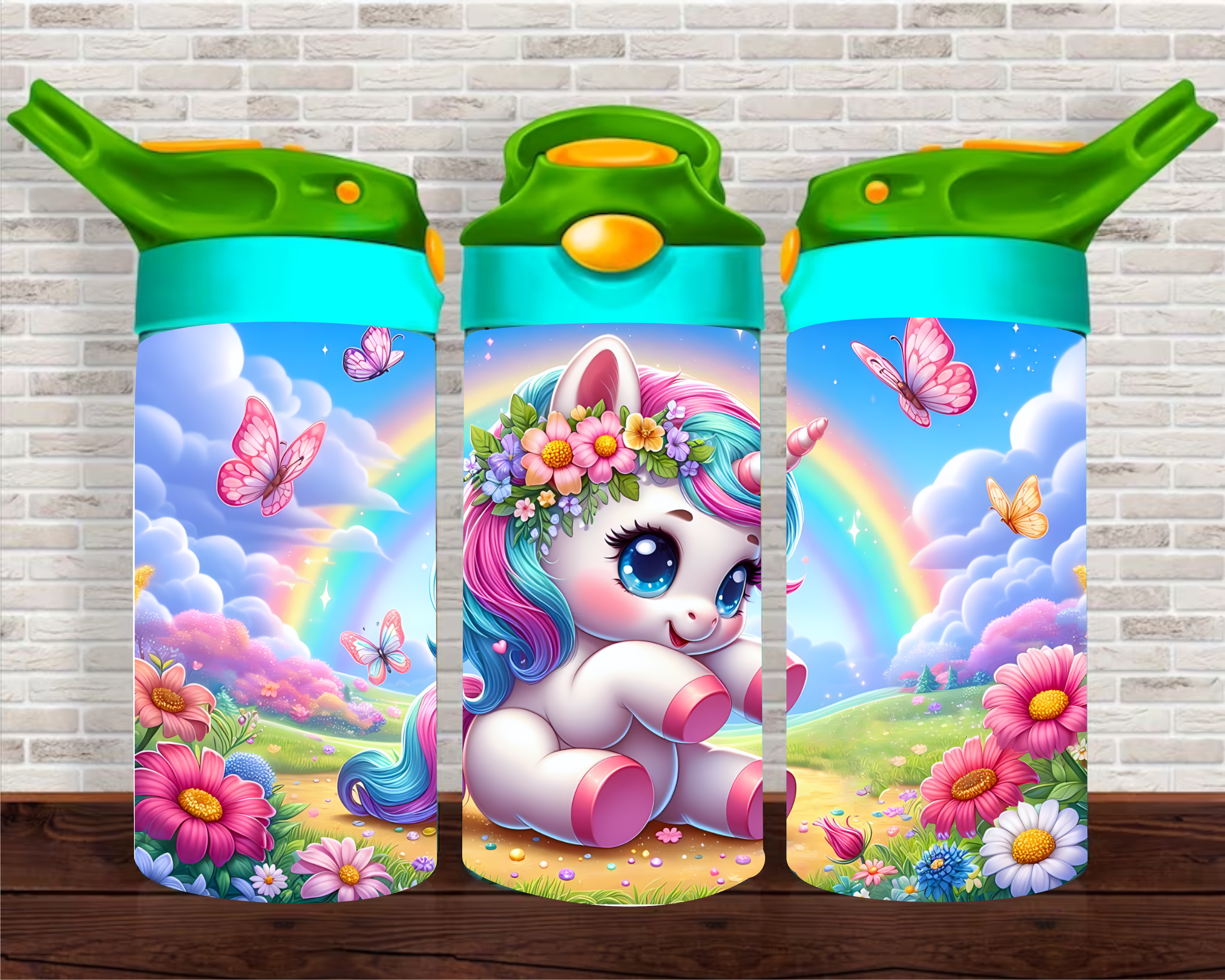 Baby Unicorn - 12 oz Tumbler Wrap Sublimation Transfers