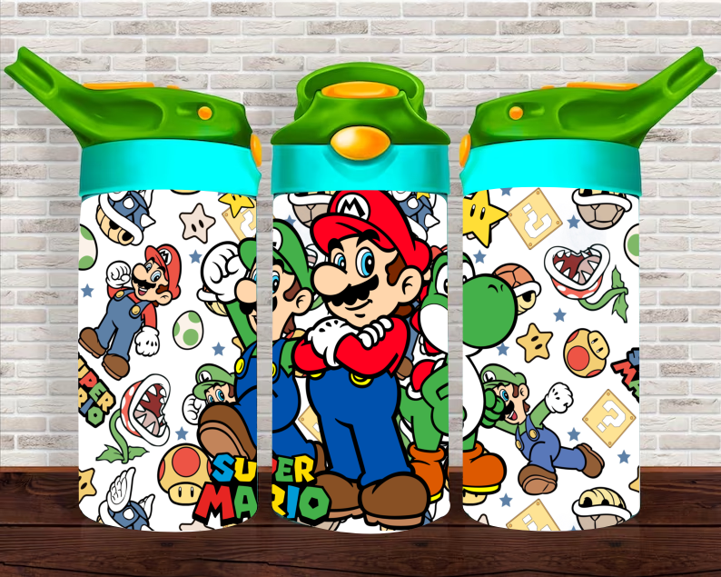 Character - 12 oz Tumbler Wrap - Vinyl Transfers
