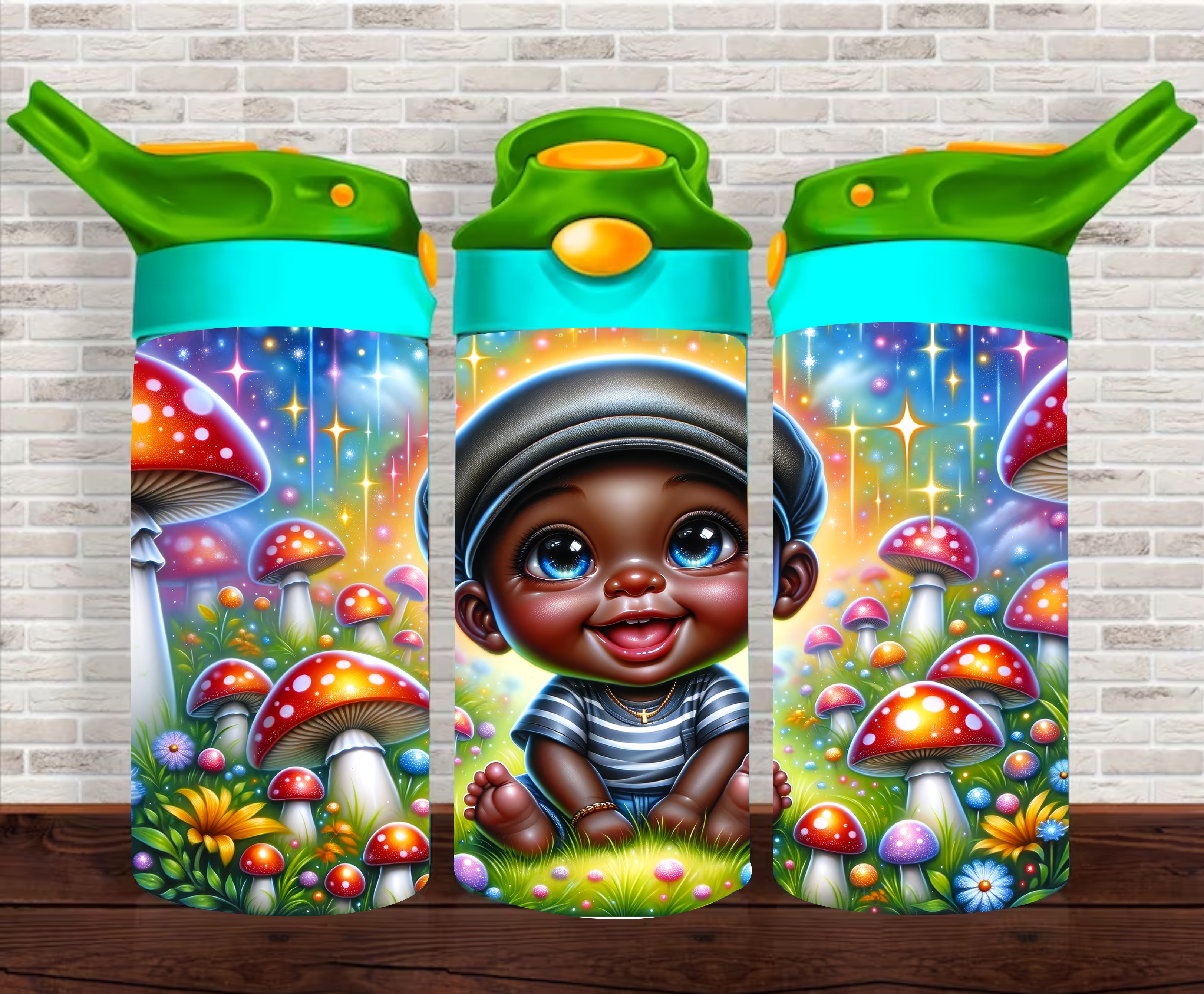 Happy Baby Boy - 12 oz Tumbler Wrap Sublimation Transfers