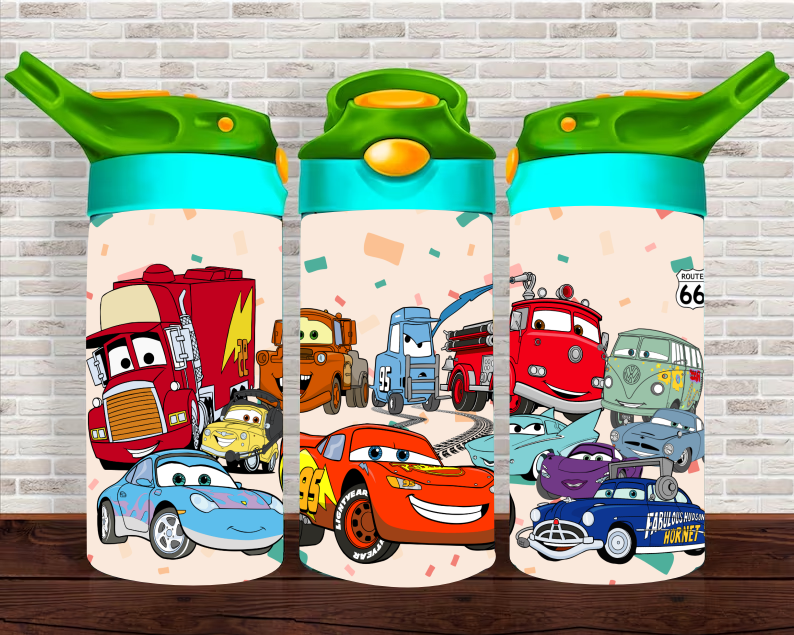 Character - 12 oz Tumbler Wrap - Vinyl Transfers