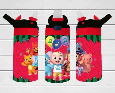 Character J.J. - 12 oz Tumbler Wrap - Vinyl Transfers