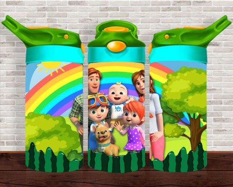 Character J.J. - 12 oz Tumbler Wrap - Vinyl Transfers