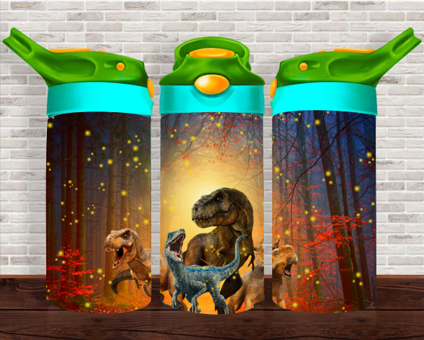 Dinosaurs - 12 oz Tumbler Wrap - Vinyl Transfers