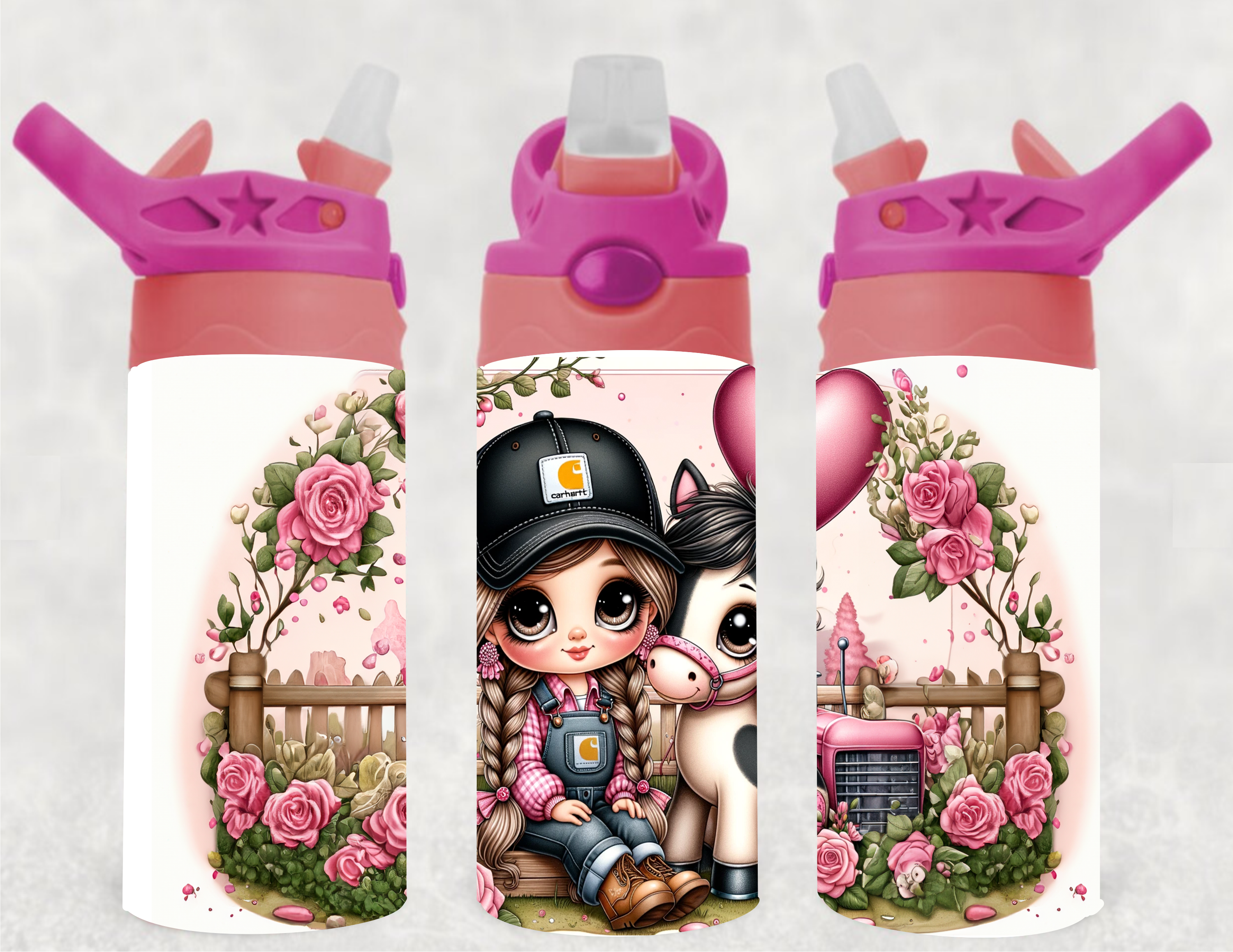 Country Girl - 12 oz Tumbler Wrap Sublimation Transfers