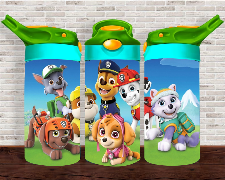 Character - 12 oz Tumbler Wrap Sublimation Transfers