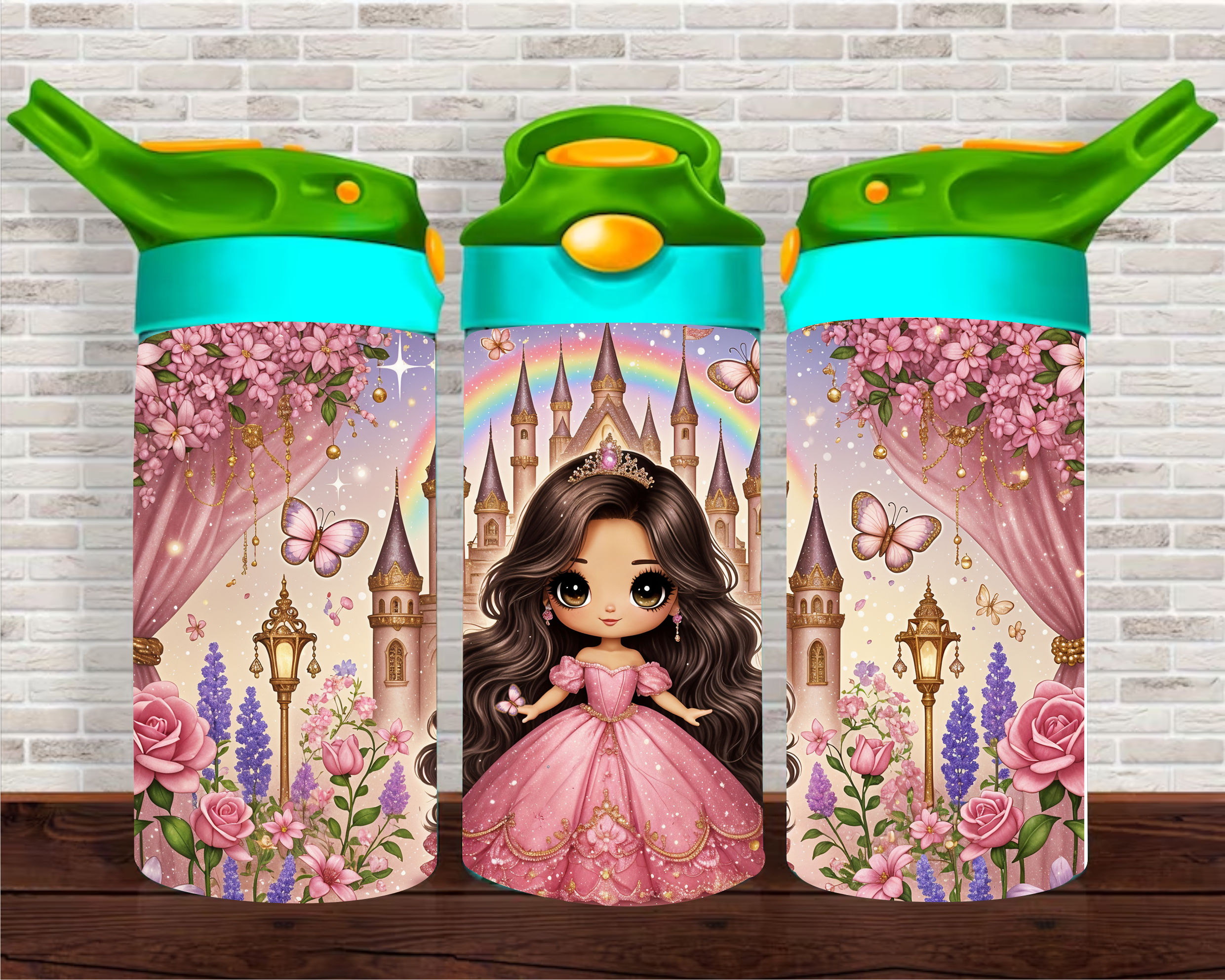 Princess - 12 oz Tumbler Wrap - Vinyl Transfers