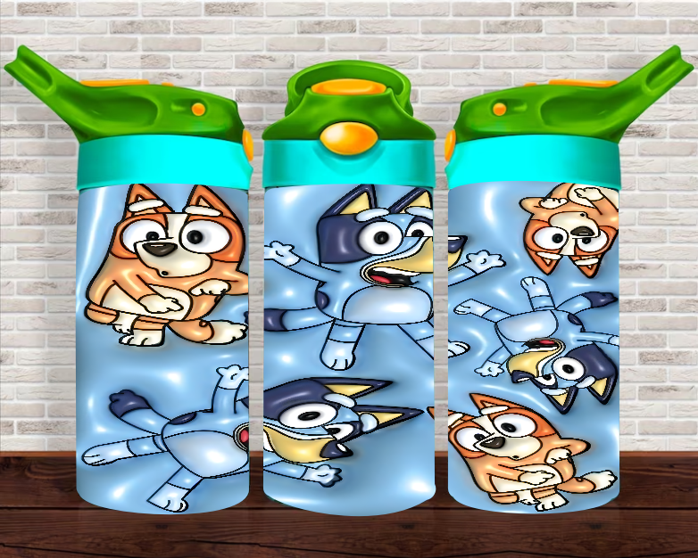 Character - 12 oz Tumbler Wrap - Vinyl Transfers
