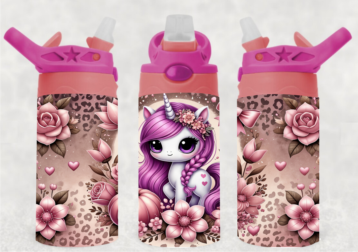 Unicorn - 12 oz Tumbler Wrap - Vinyl Transfers