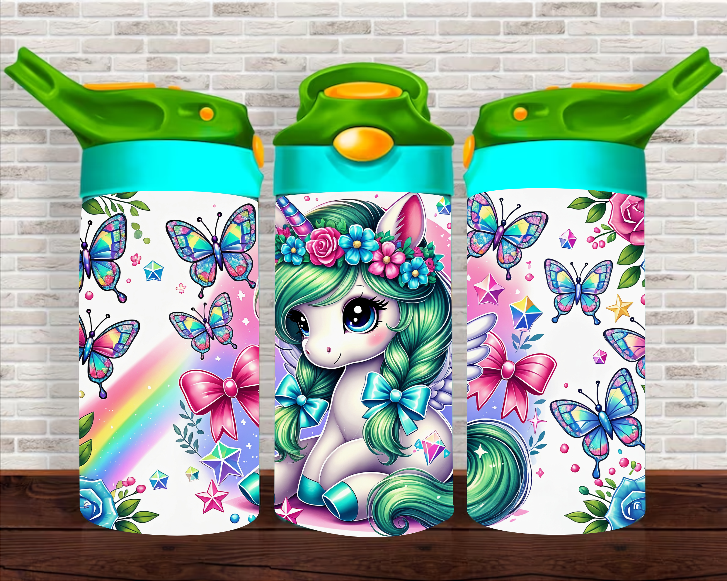 Unicorn- 12 oz Tumbler Wrap Sublimation Transfers