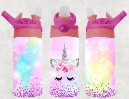 Unicorn - 12 oz Tumbler Wrap - Vinyl Transfers