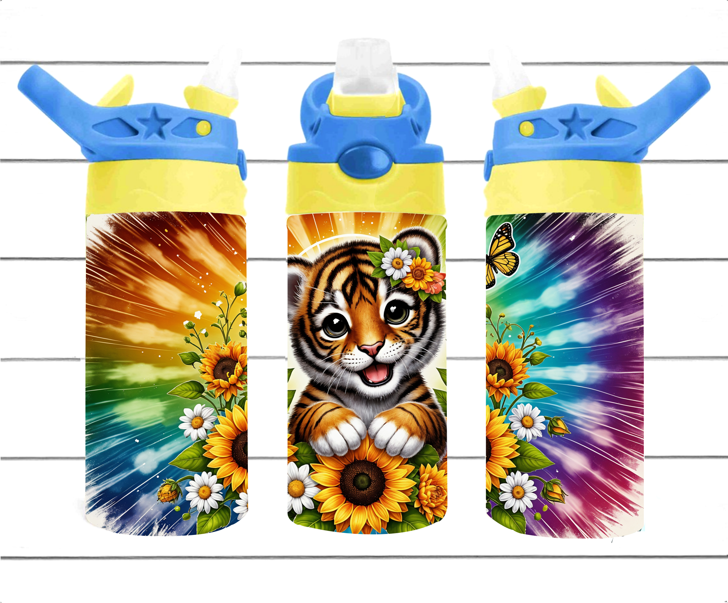 Baby Tiger - 12 oz Tumbler Wrap Sublimation Transfers