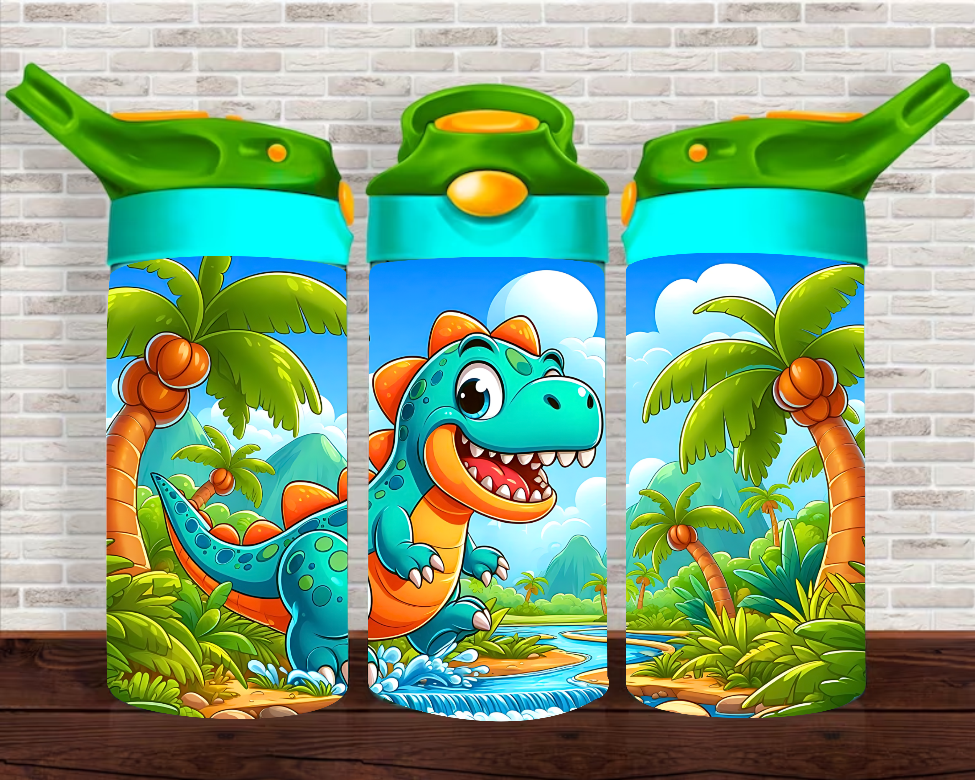 Dinosaur - 12 oz Tumbler Wrap Sublimation Transfers