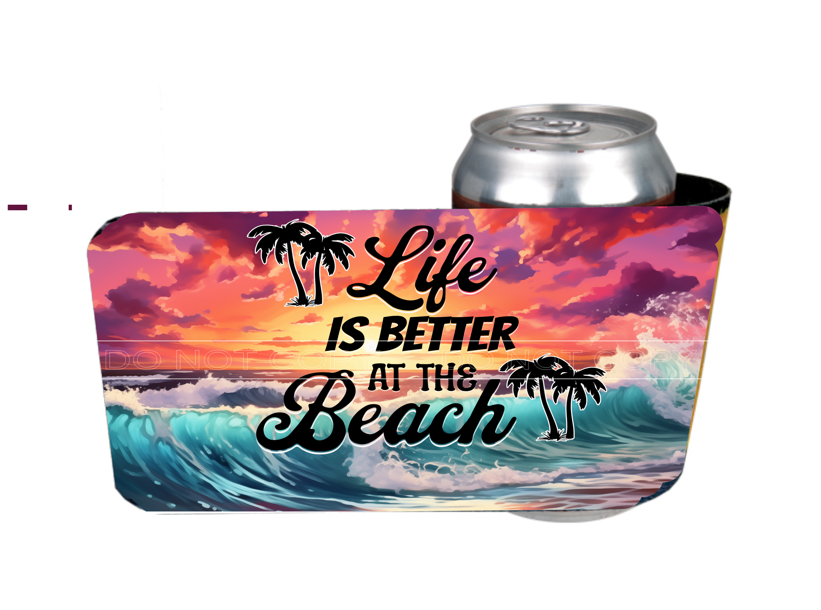 12 oz Can Holders & Slap Wrap - Sublimation Transfers