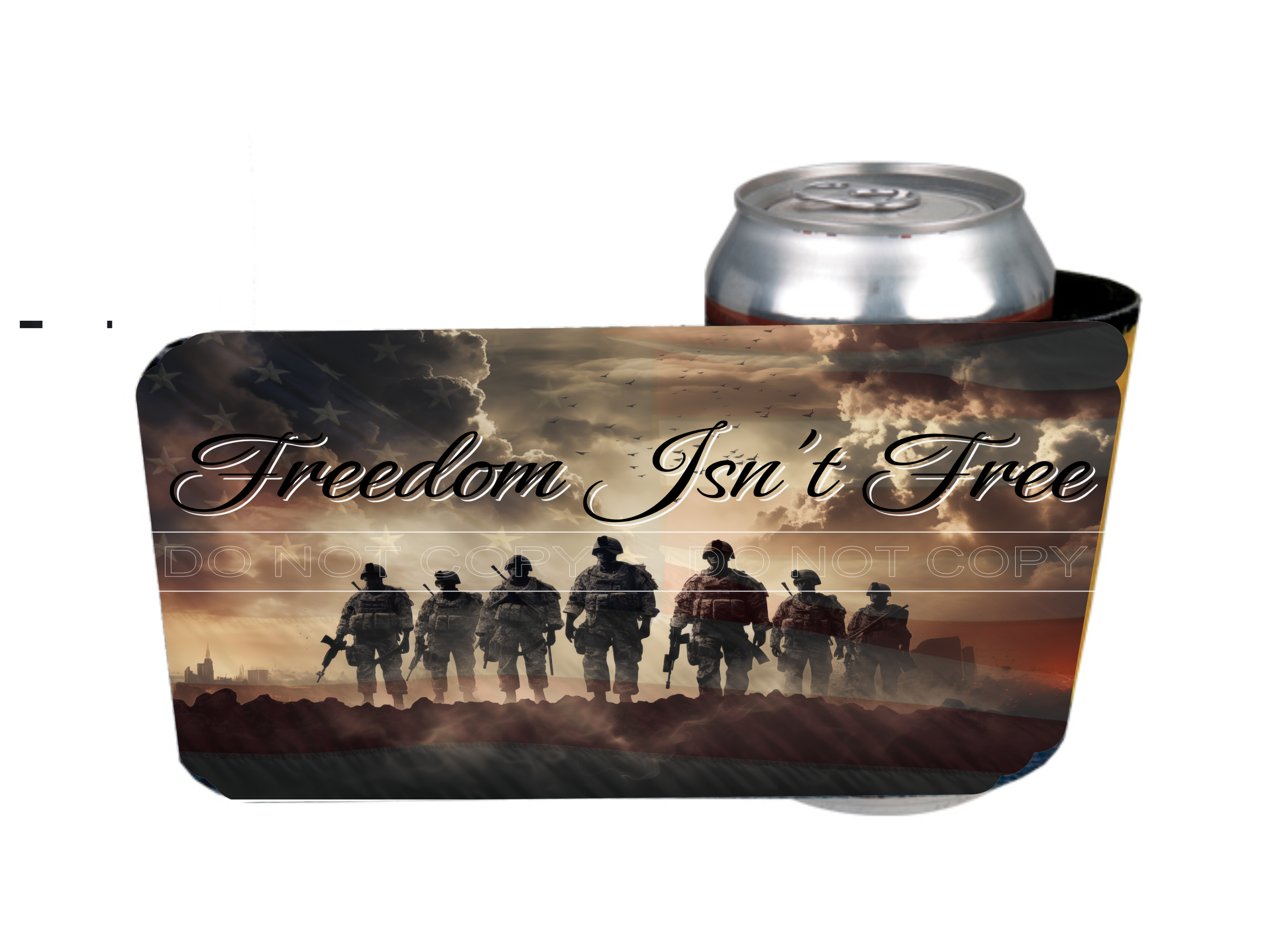 12 oz Can Holders & Slap Wrap - Sublimation Transfers