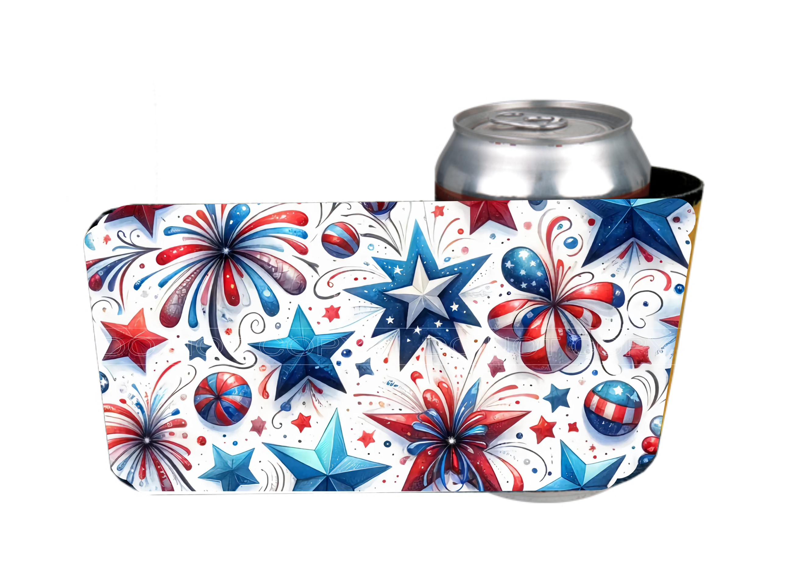 12 oz Can Holders & Slap Wrap - Sublimation Transfers