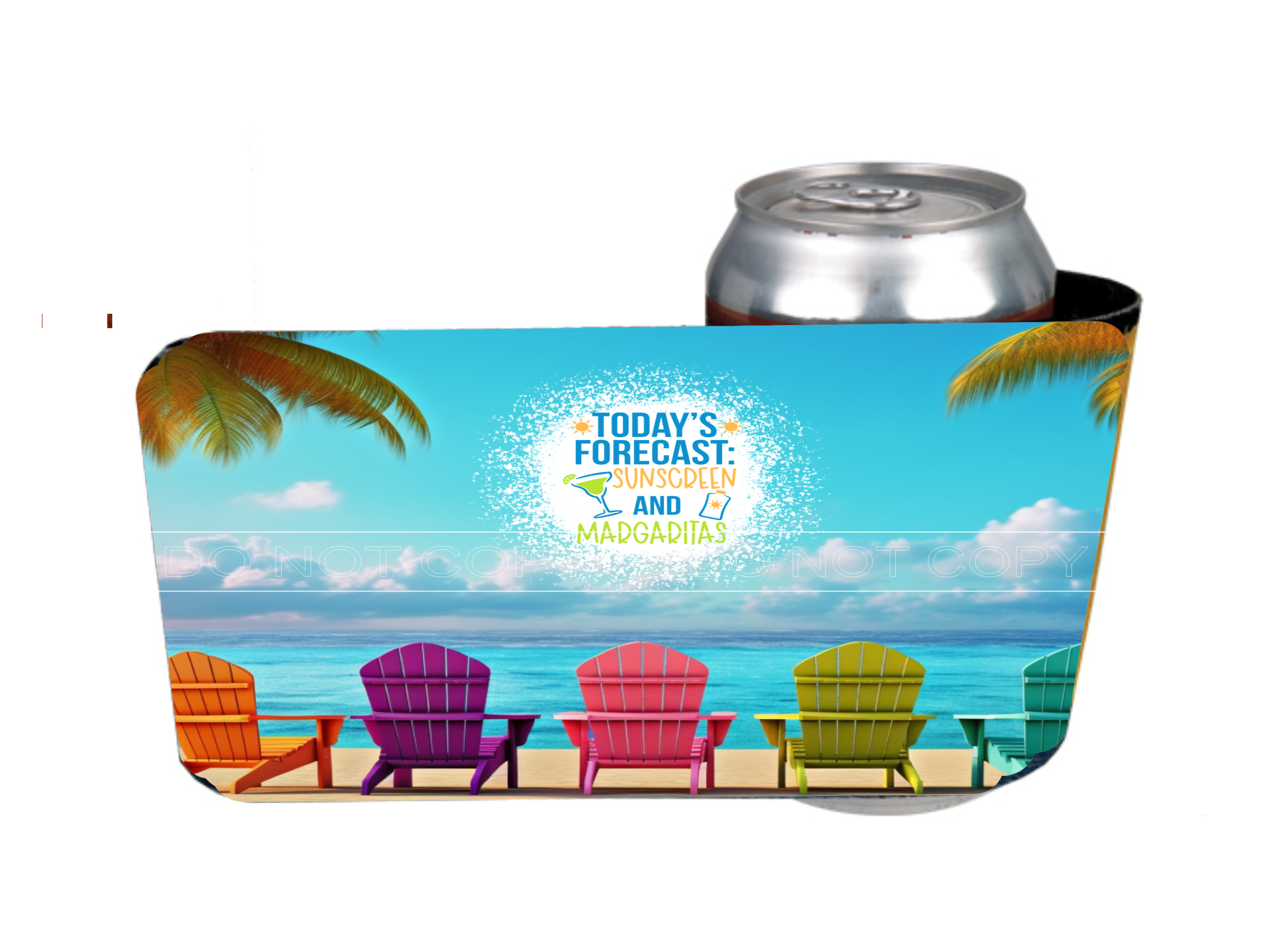 12 oz Can Holders & Slap Wrap - Sublimation Transfers