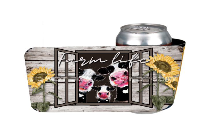 12 oz Can Holders & Slap Wrap - Sublimation Transfers