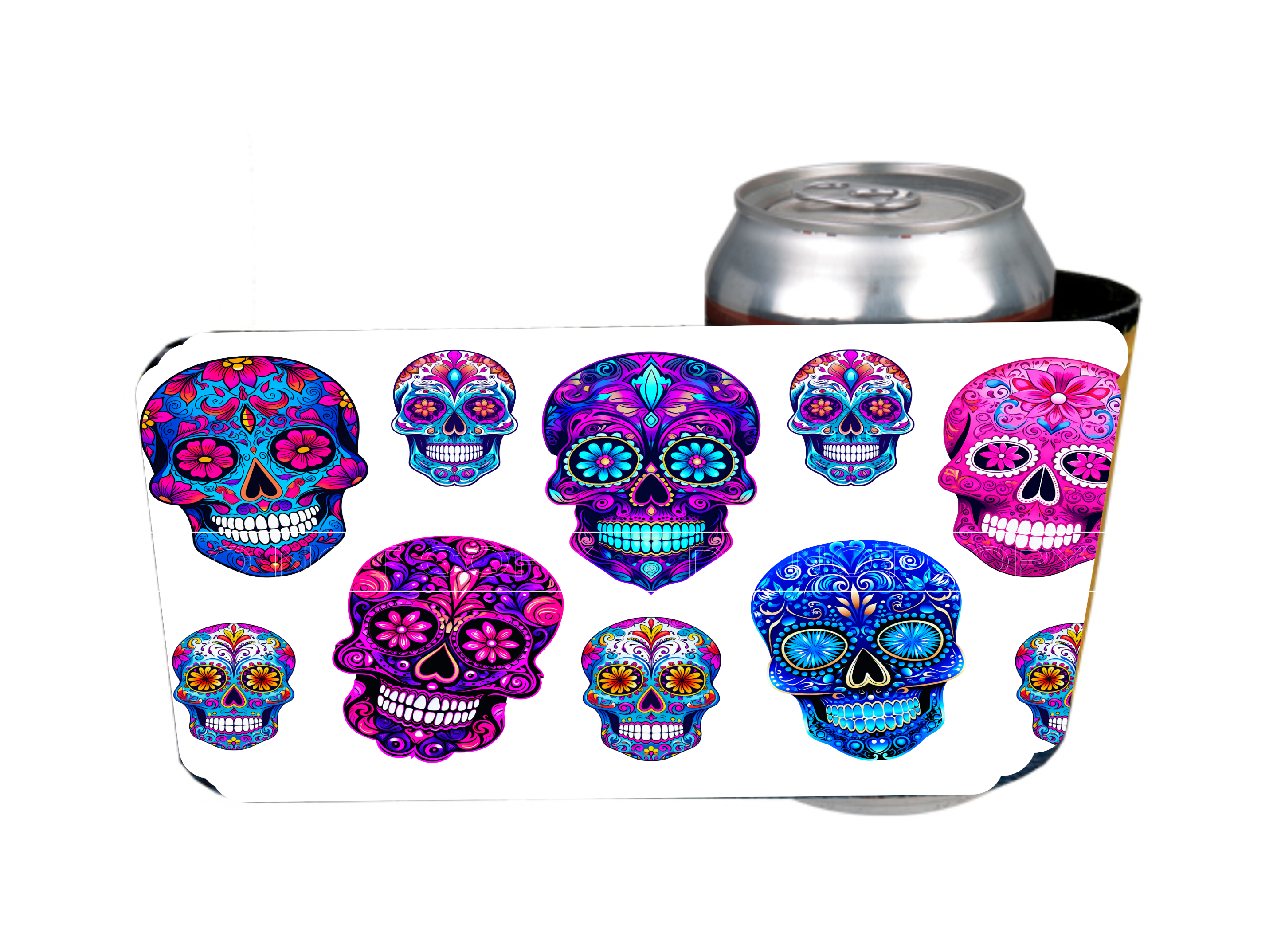 12 oz Can Holders & Slap Wrap - Sublimation Transfers