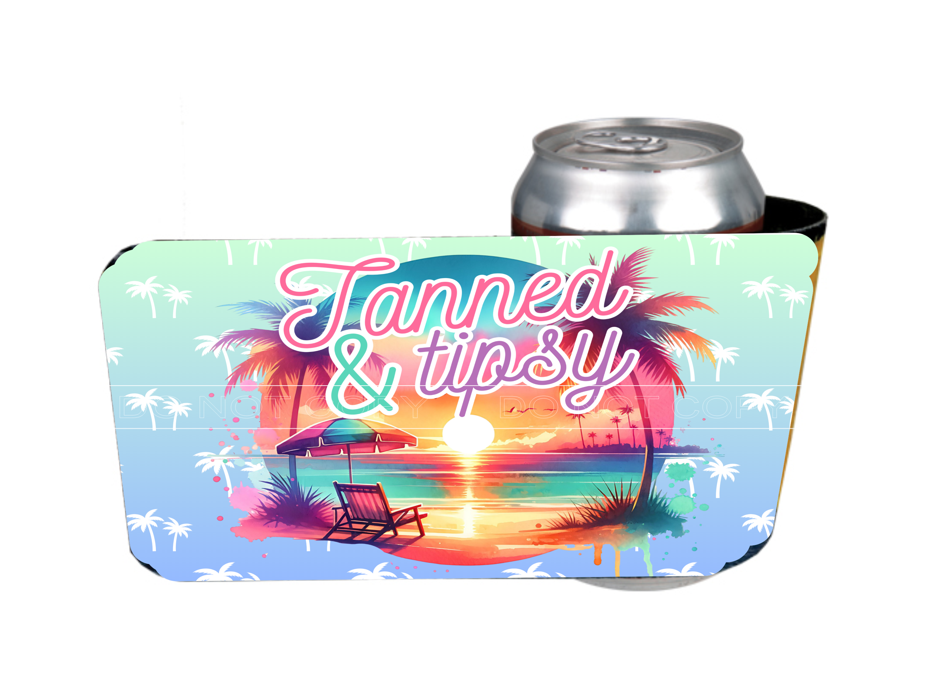 12 oz Can Holders & Slap Wrap - Sublimation Transfers