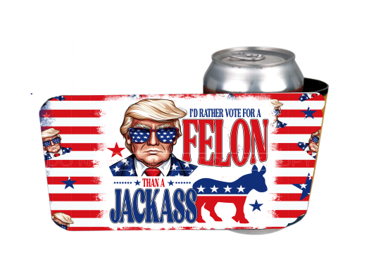 12 oz Can Holders & Slap Wrap - Sublimation Transfers