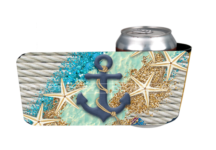 12 oz Can Holders & Slap Wrap - Sublimation Transfers