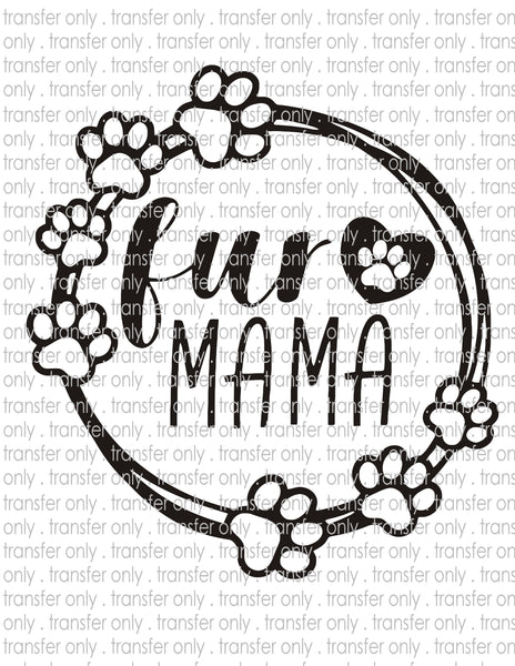 Fur Mama - Waterslide, Sublimation Transfers