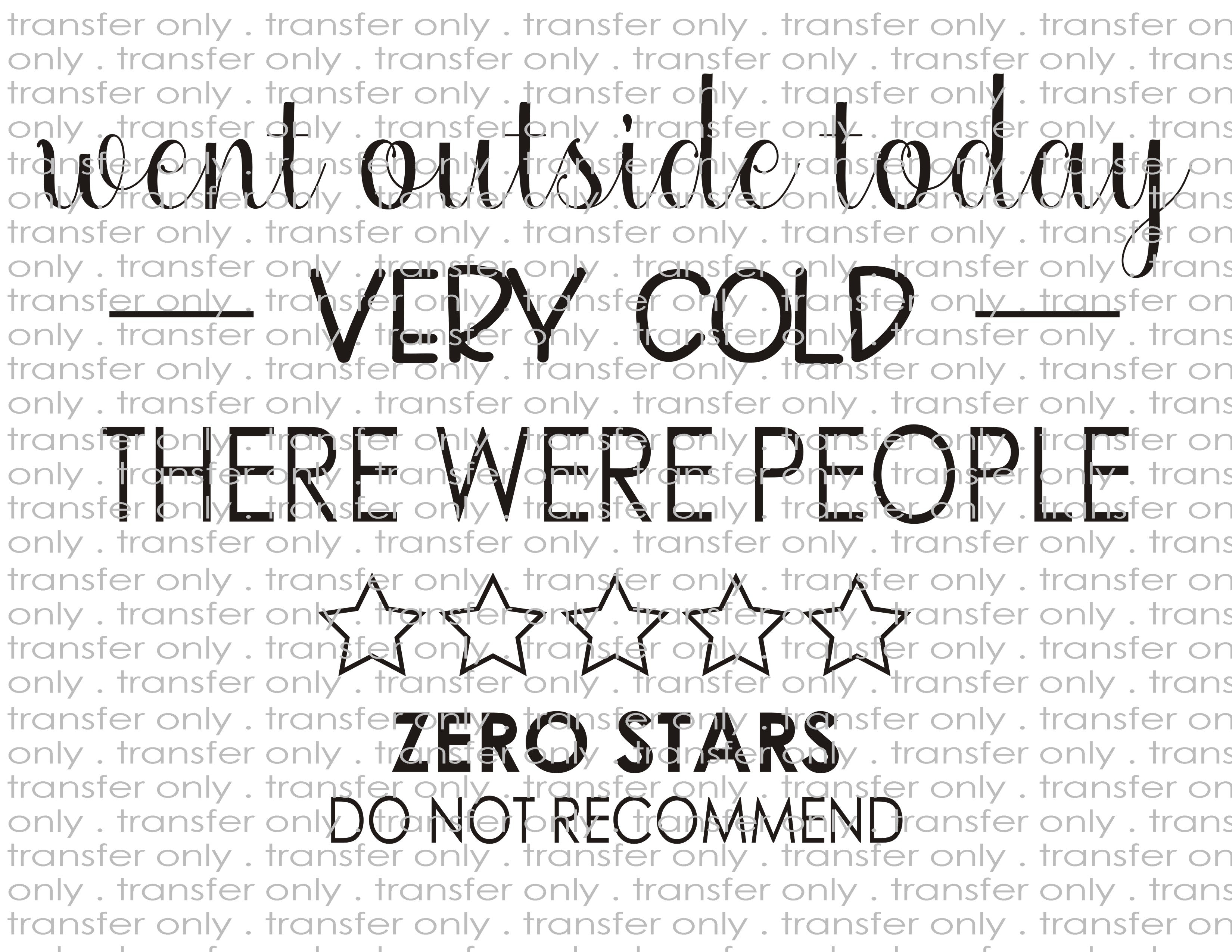 Zero Stars - Waterslide, Sublimation Transfers