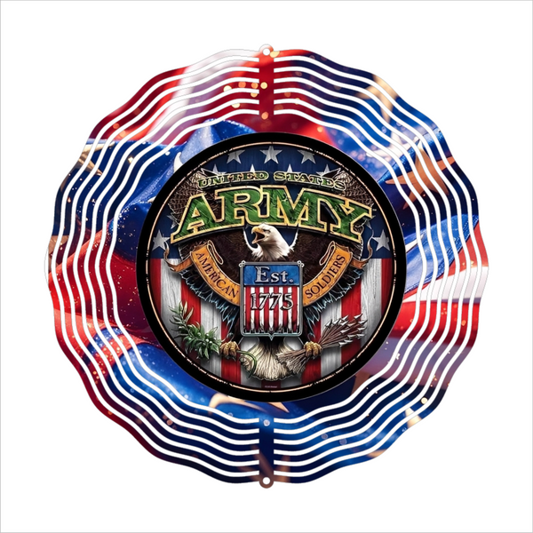 Military - Wind Spinner - Sublimation Transfer