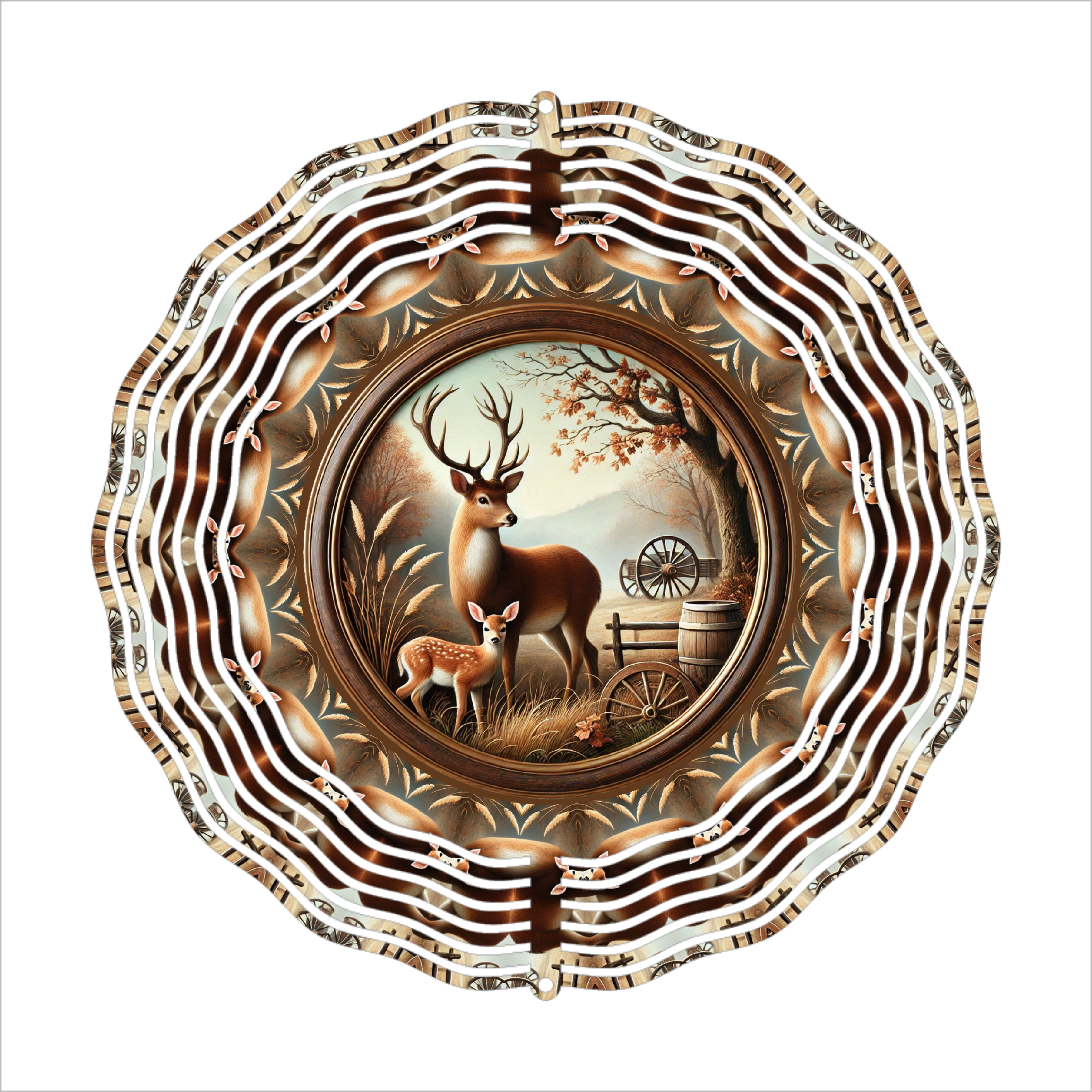 Deer - Wind Spinner - Sublimation Transfer