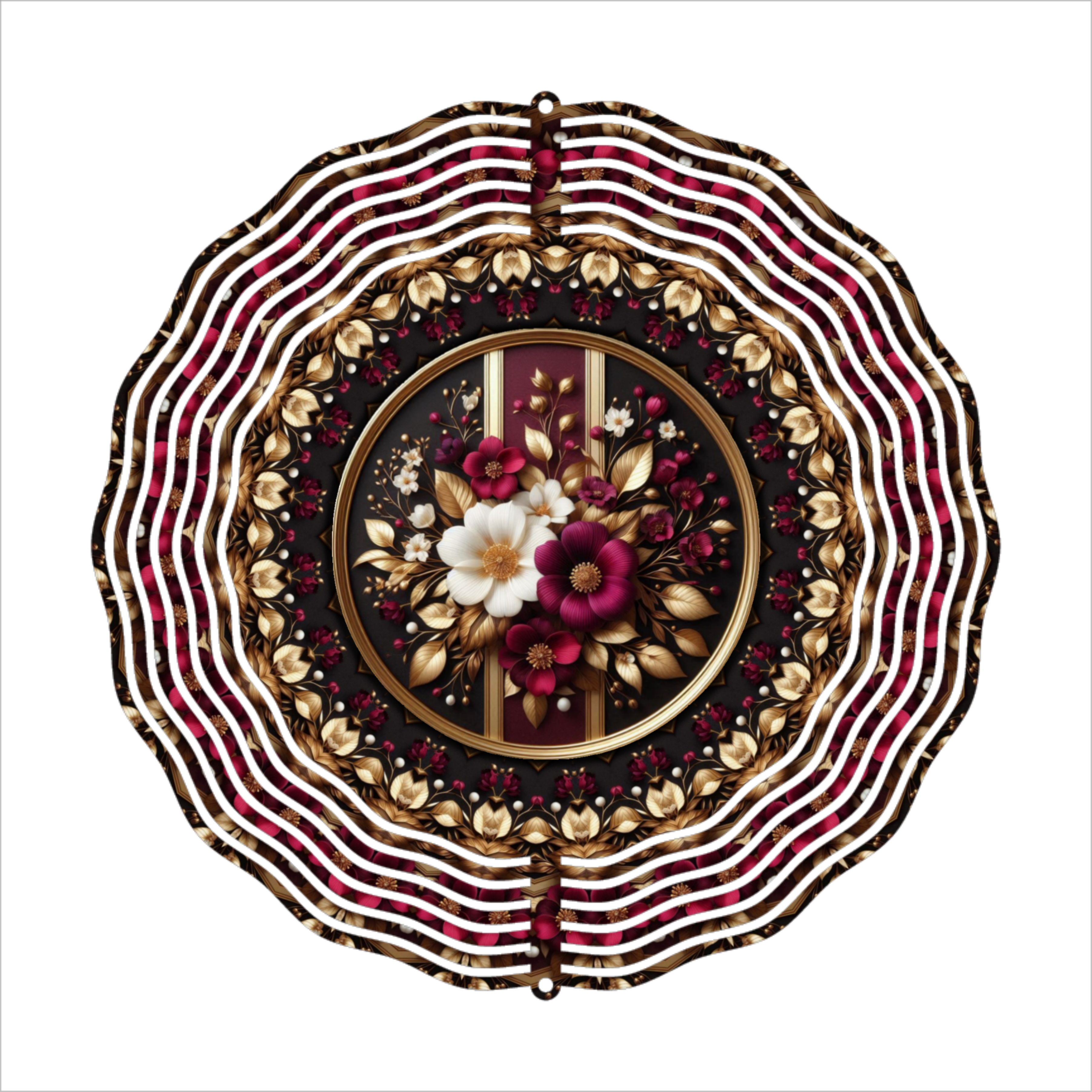 Floral Bouquet - Wind Spinner - Sublimation Transfer