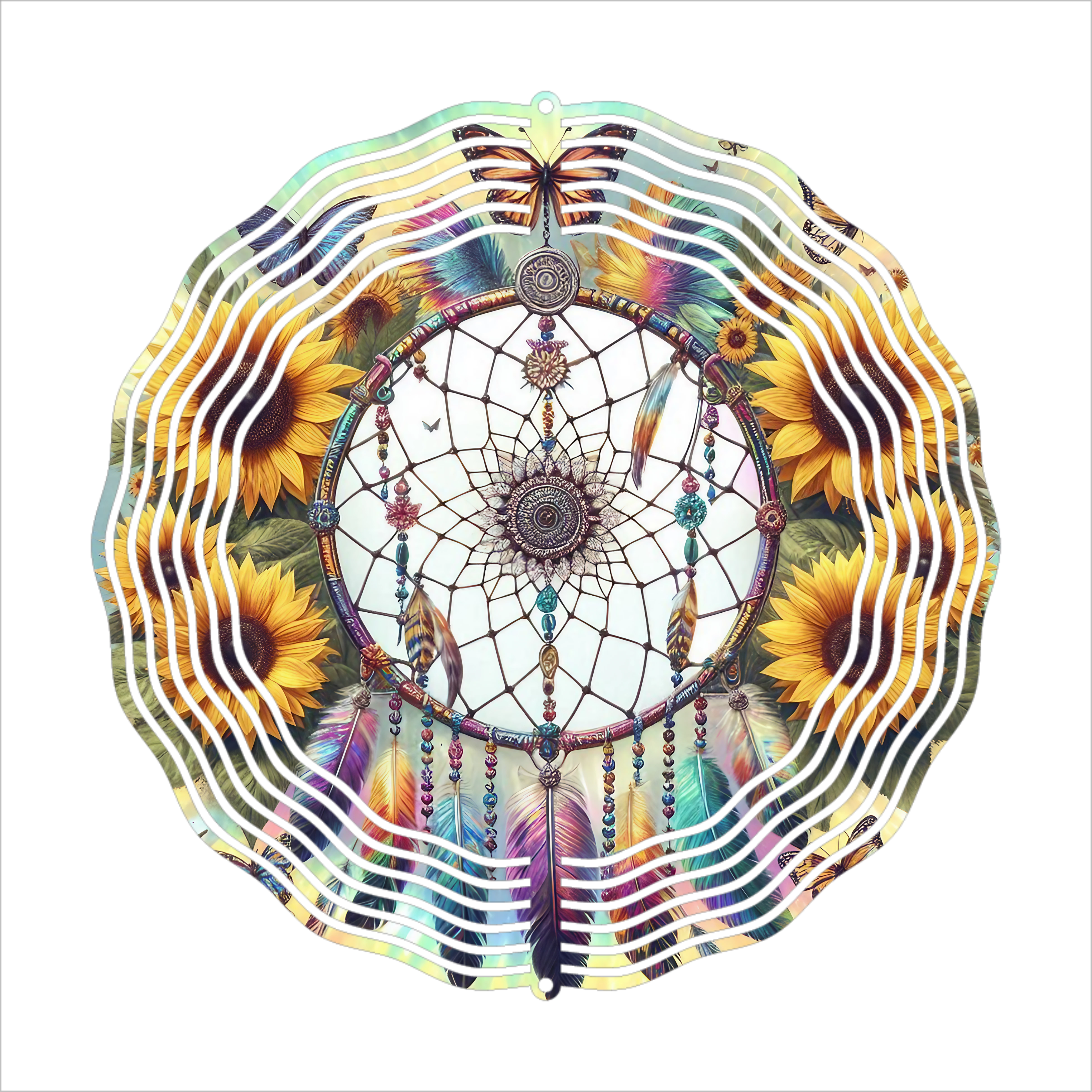 Dream Catcher - Wind Spinner - Sublimation Transfer