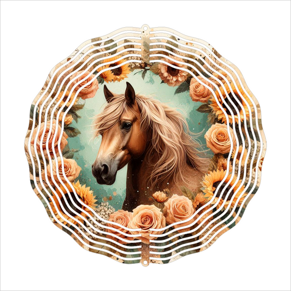 Horse - Wind Spinner - Sublimation Transfers