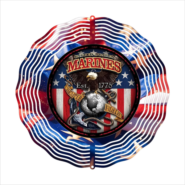 Military - Wind Spinner - Sublimation Transfer