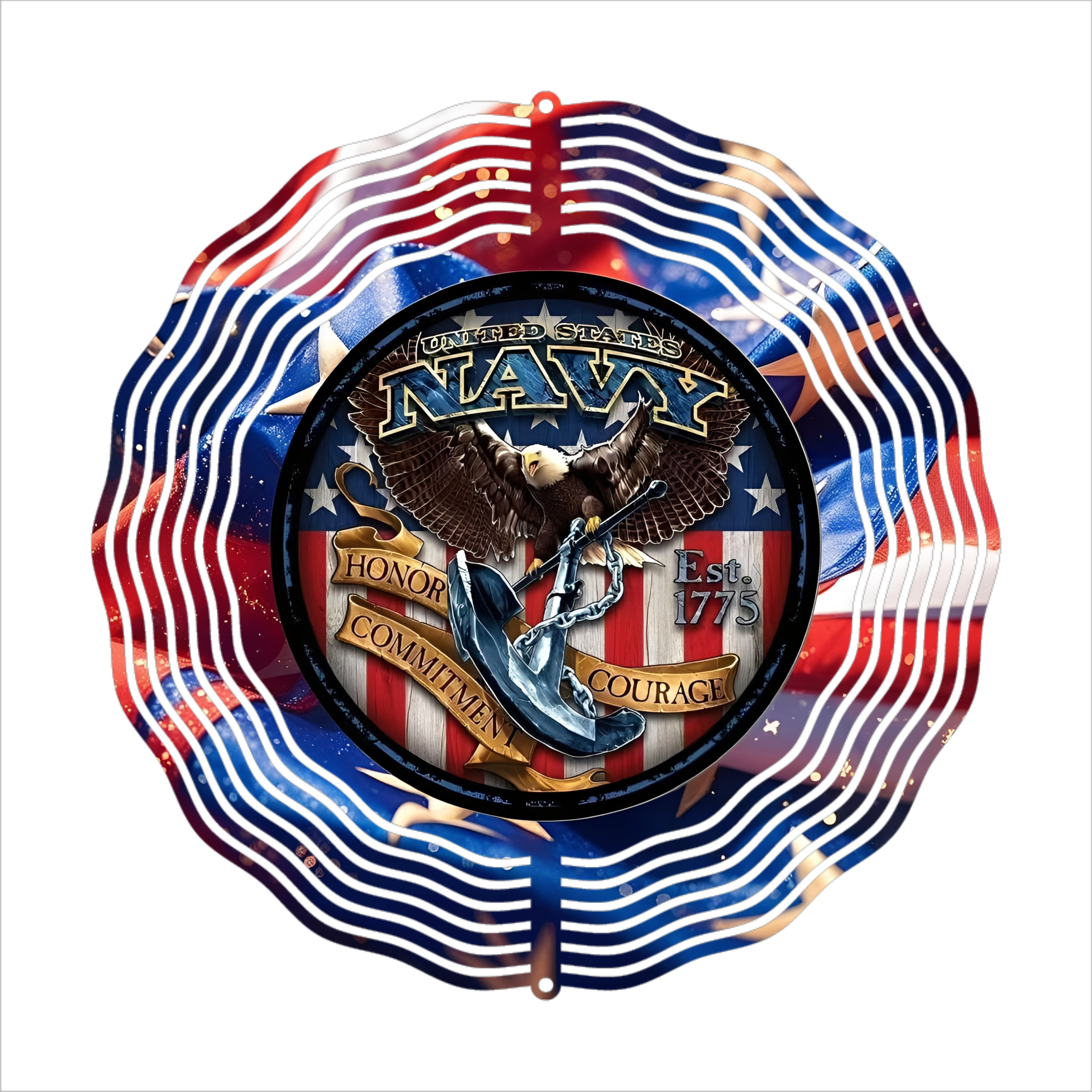 Military - Wind Spinner - Sublimation Transfer