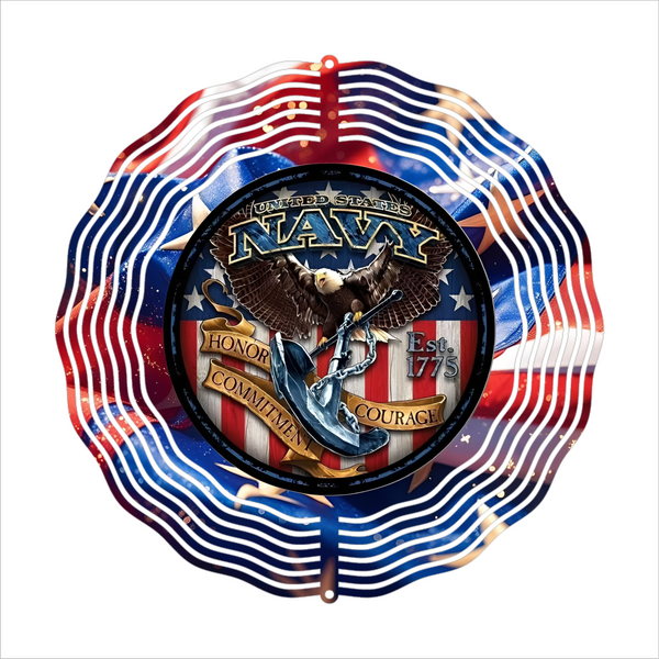 Military - Wind Spinner - Sublimation Transfer