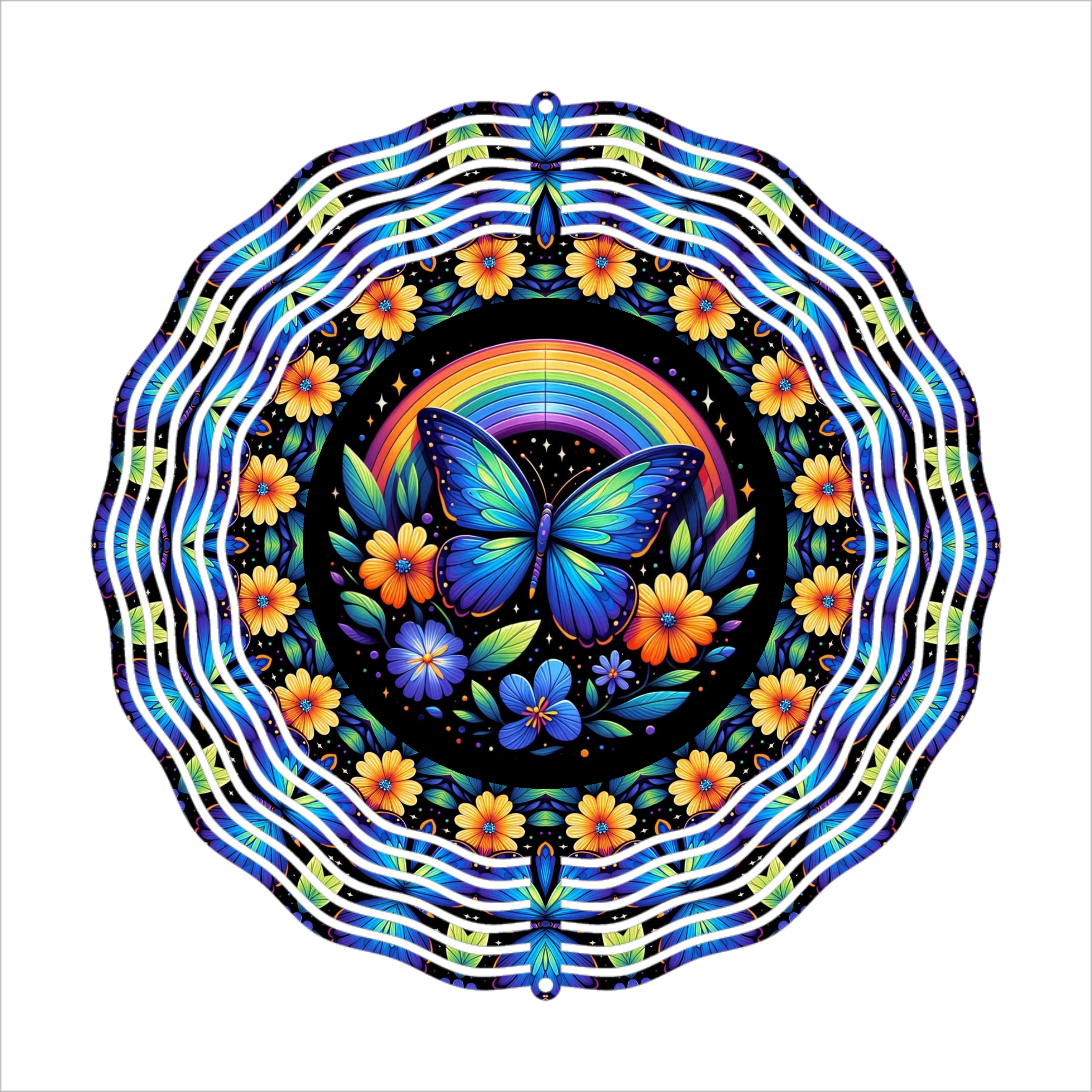 Butterfly - Wind Spinner - Sublimation Transfer