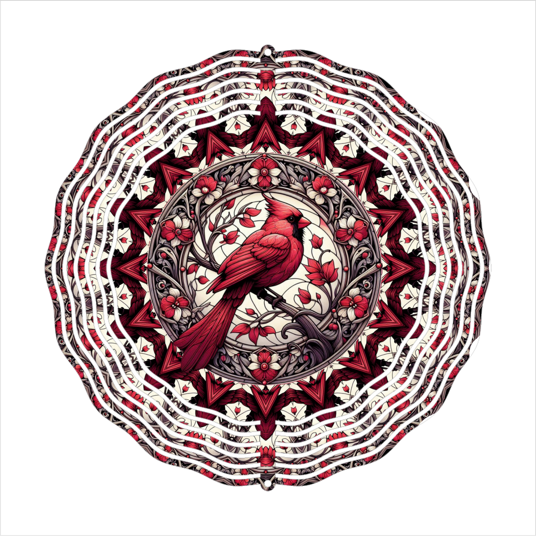 Cardinal - Wind Spinner - Sublimation Transfers