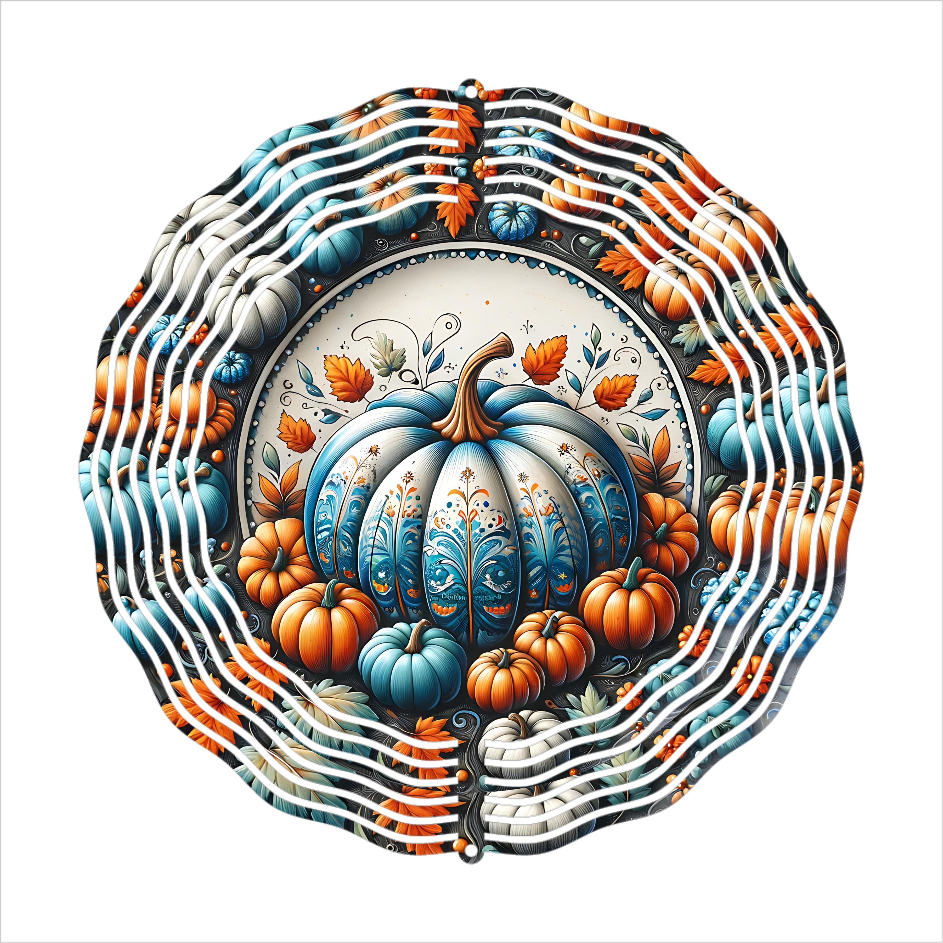 Fall Pumpkin - Wind Spinner - Sublimation Transfer