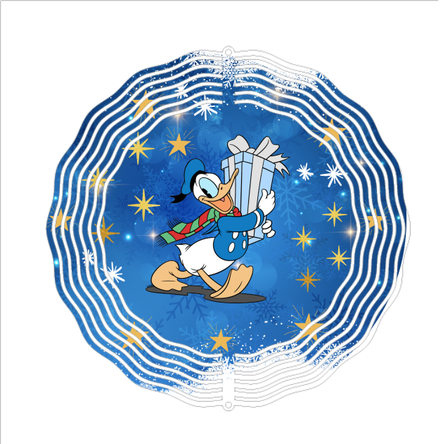 Character Christmas - Wind Spinner - Sublimation Transfers