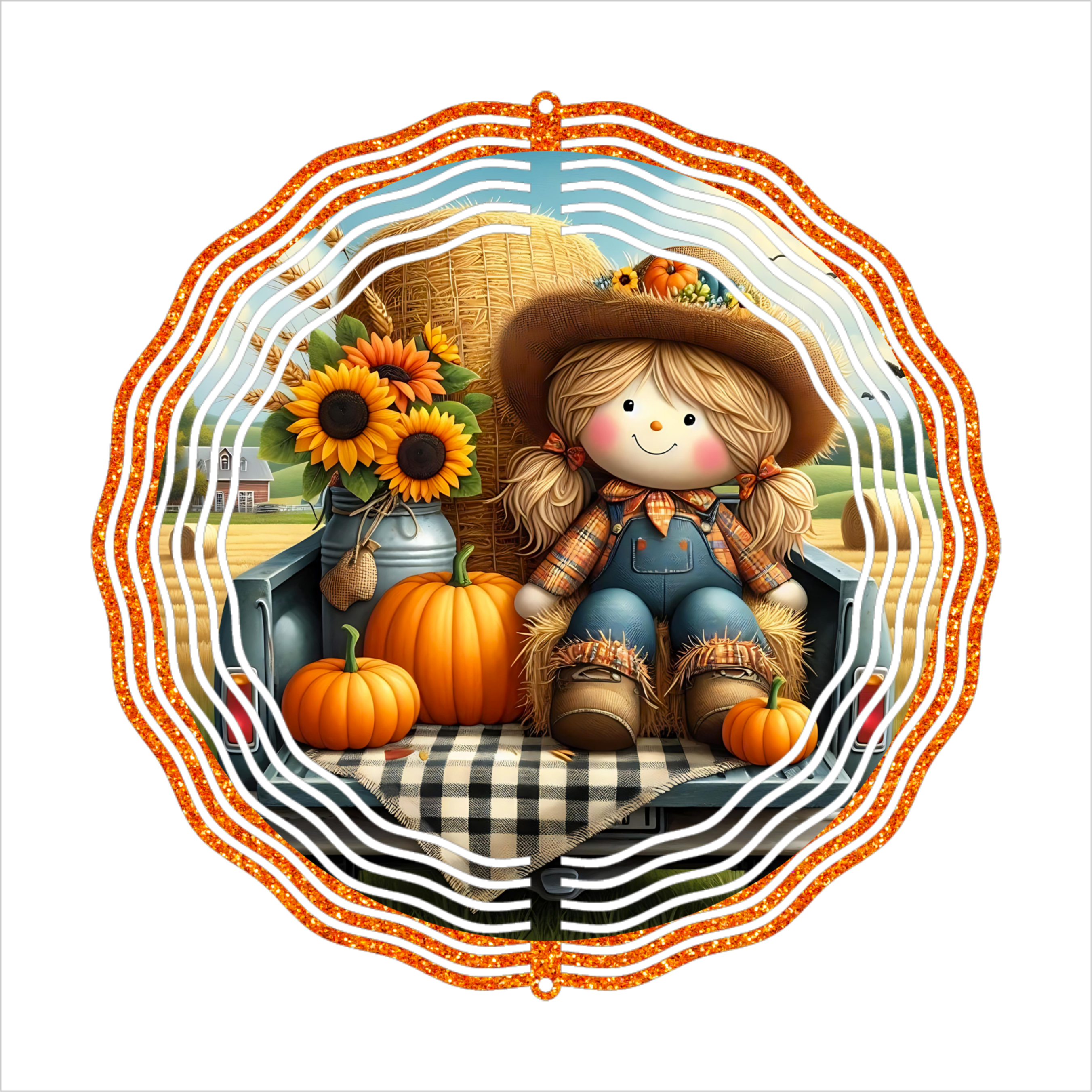 Adorable Fall - Wind Spinner - Sublimation Transfers