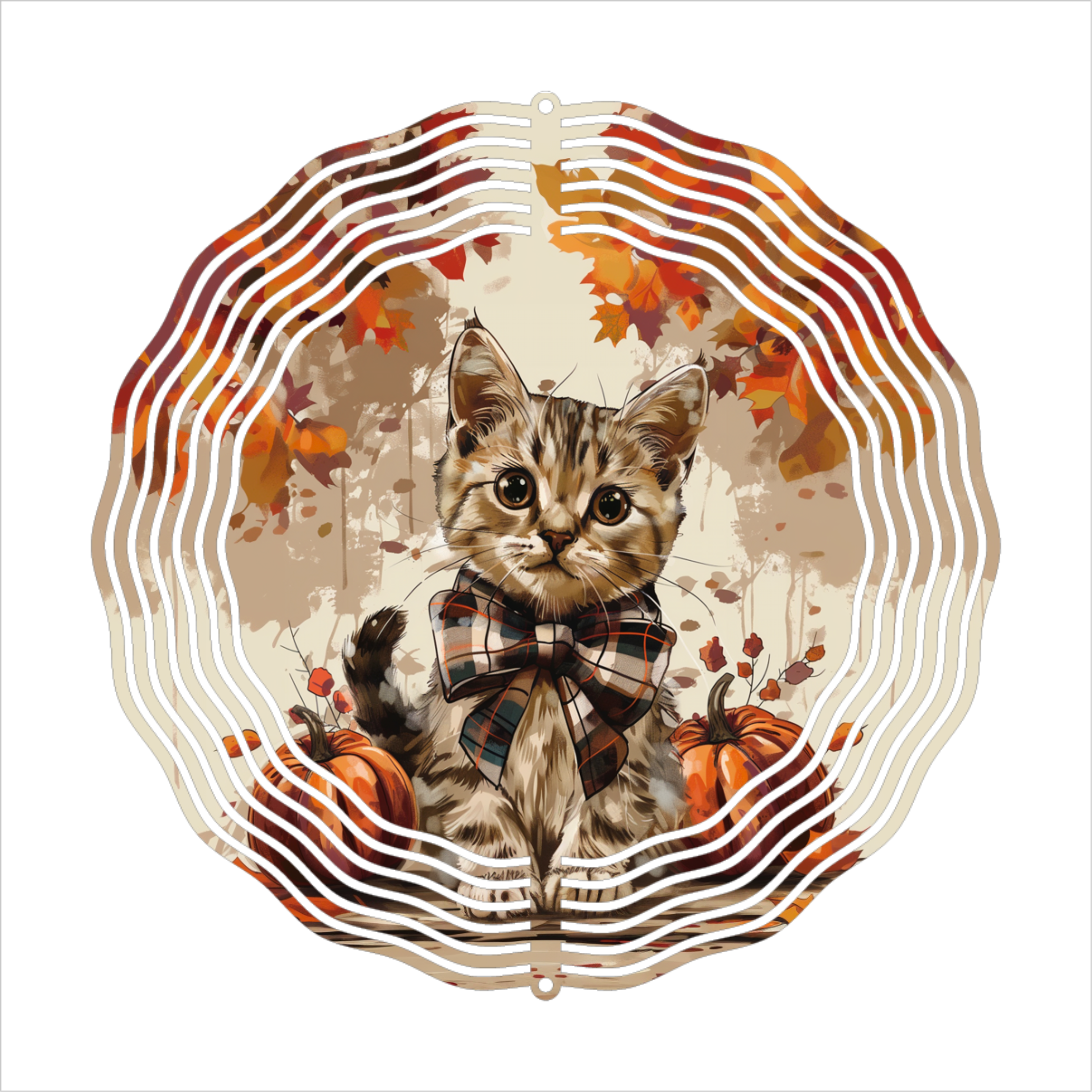 Kitten - Wind Spinner - Sublimation Transfer