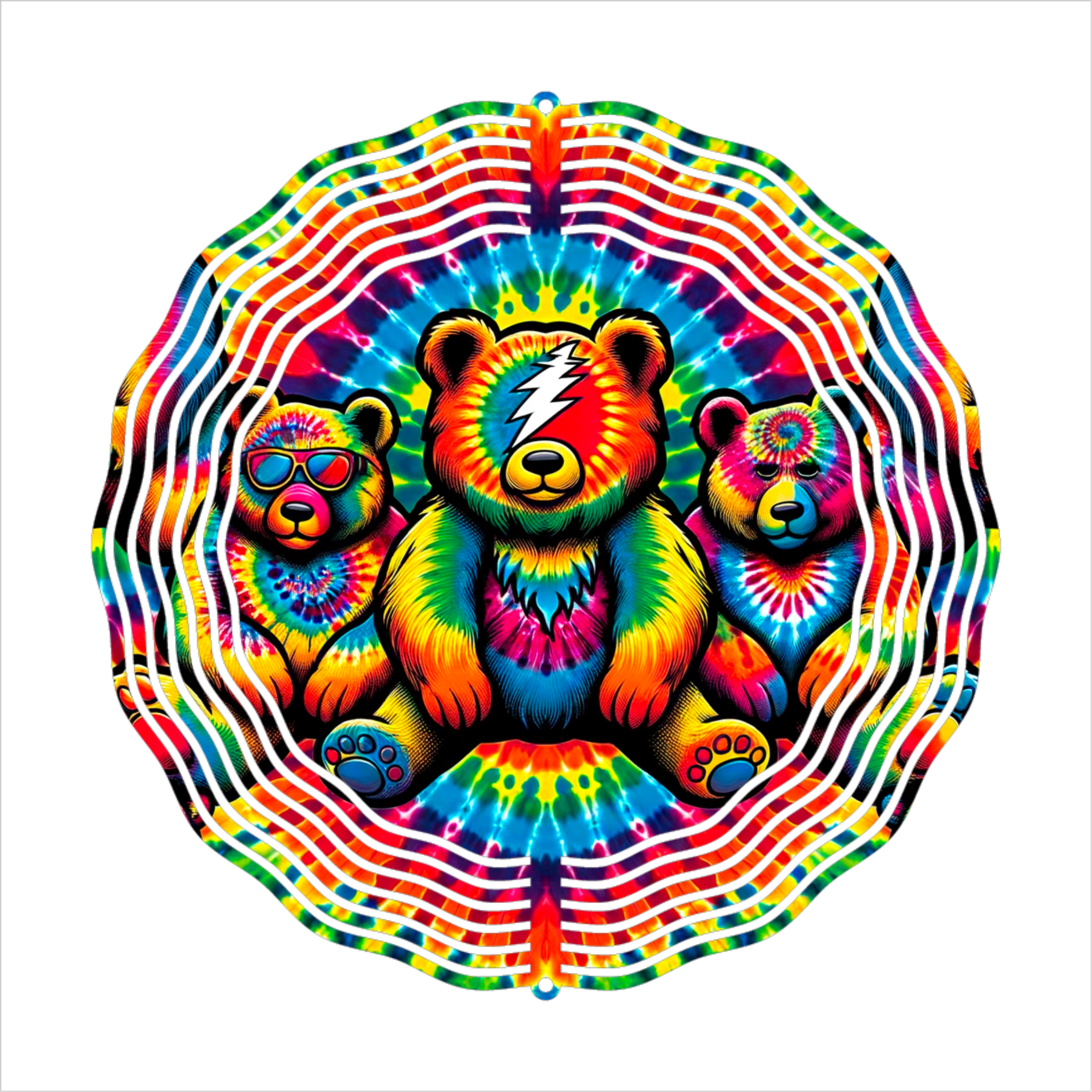 Psychedelic - Wind Spinner - Sublimation Transfers