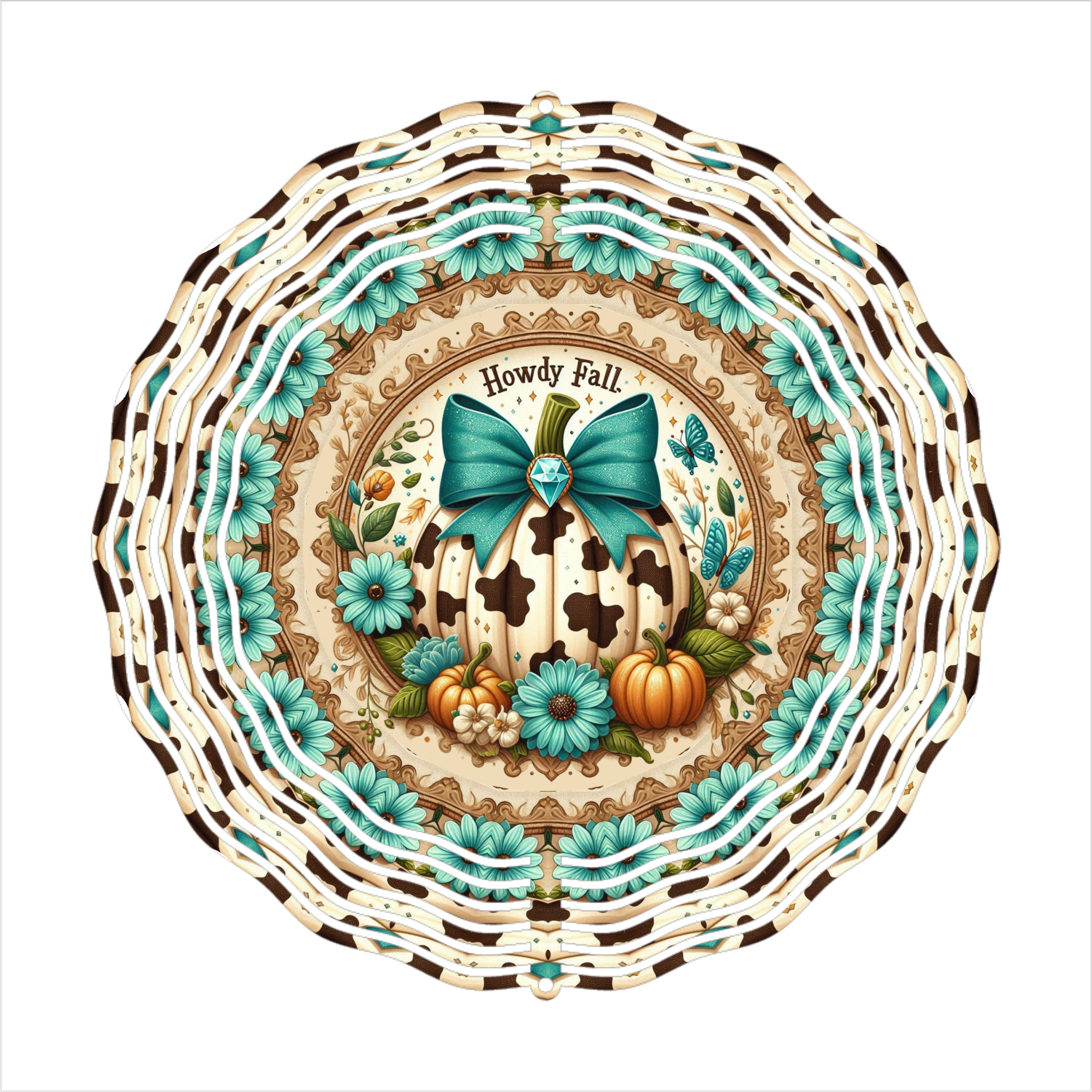 Howdy Fall - Wind Spinner - Sublimation Transfers