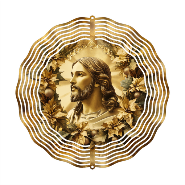 Jesus - Wind Spinner - Sublimation Transfer