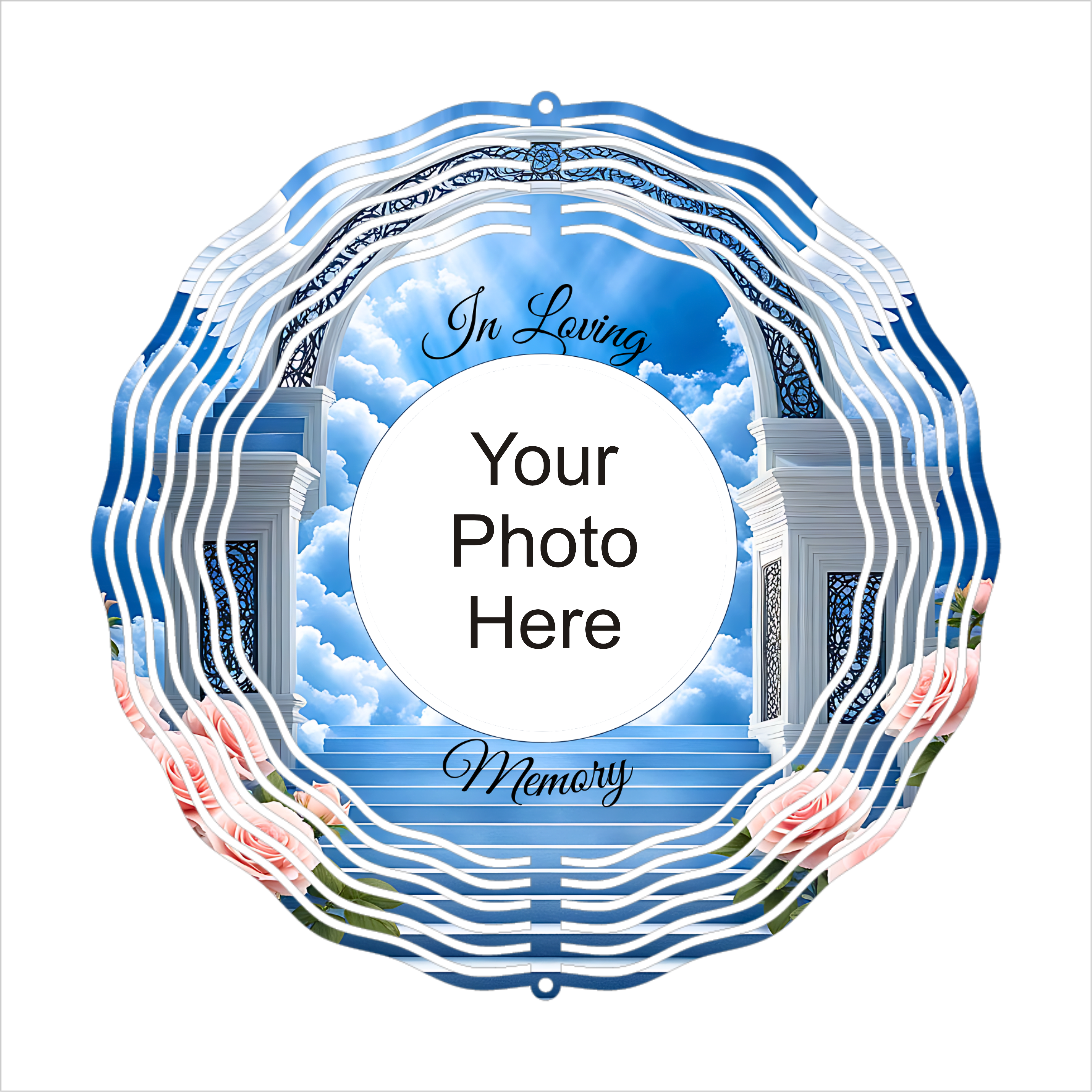 In Loving Memory - Wind Spinner - Sublimation Transfers