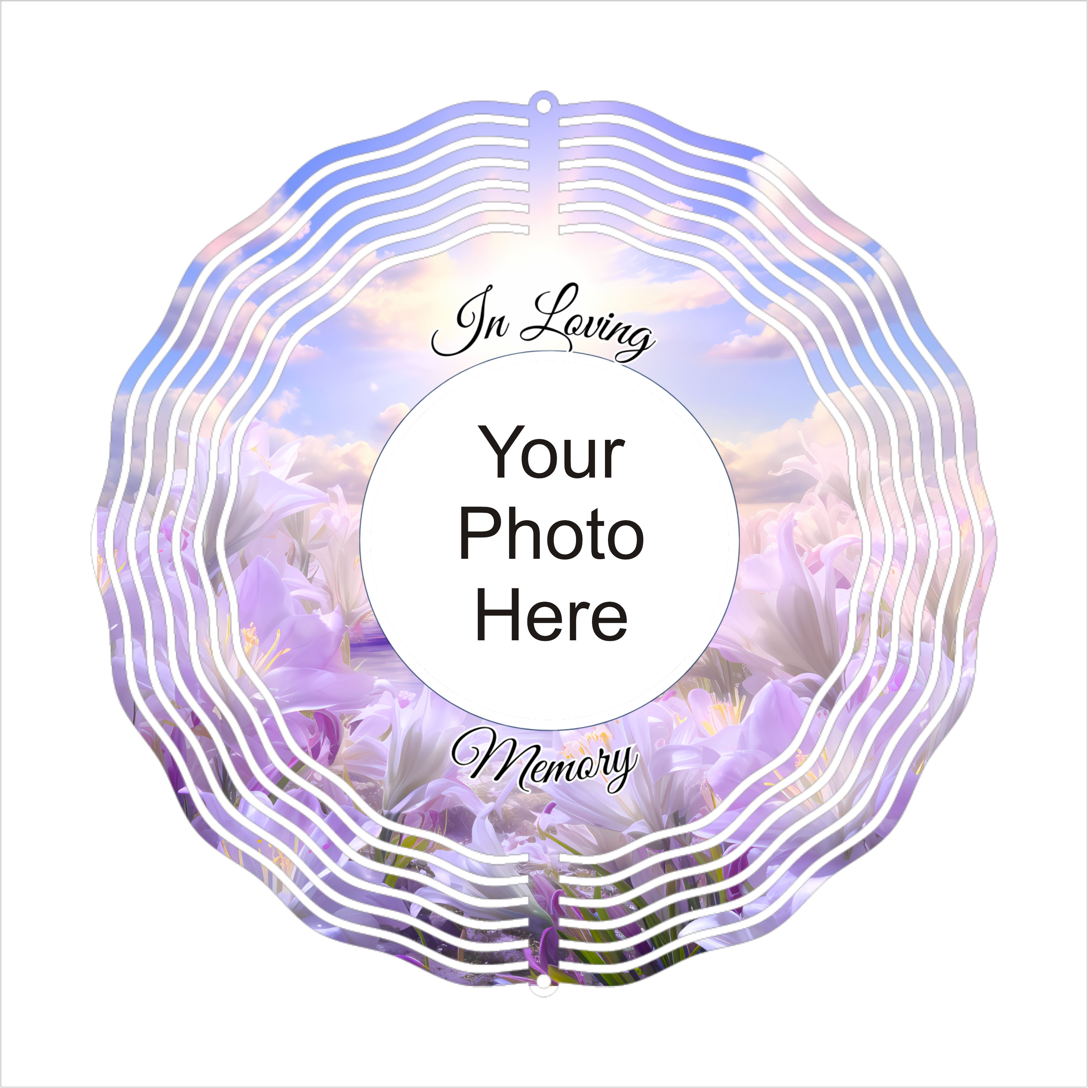 In Loving Memory - Wind Spinner - Sublimation Transfers