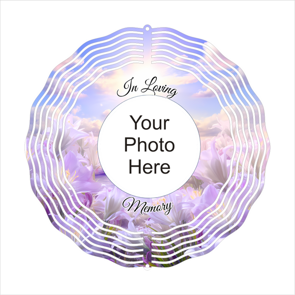 In Loving Memory - Wind Spinner - Sublimation Transfers